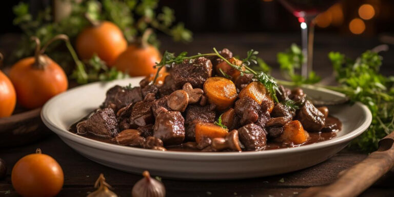 Slow-cooker venison shanks