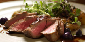 Venison Backstrap with Cumberland-Sauce