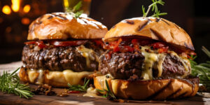 Venison Bacon Burger