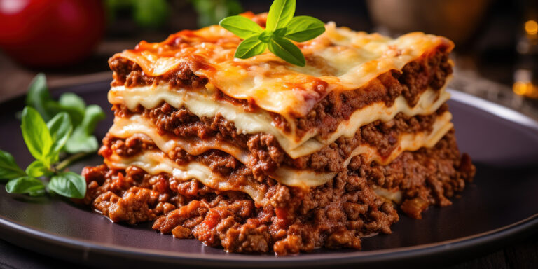 Venison Lasagne
