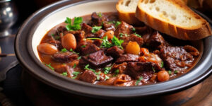 Venison neck Irish stew