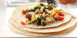Sausage-Egg Burritos